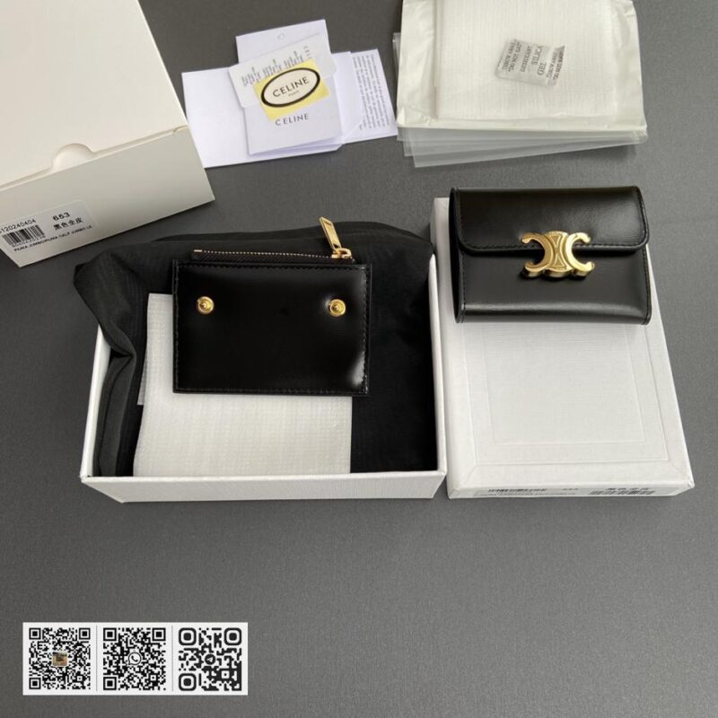 Celine TRIOMPHE短版钱包 - Image 8