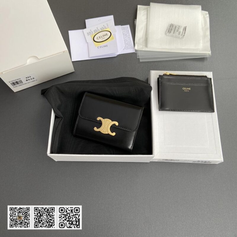 Celine TRIOMPHE短版钱包 - Image 9