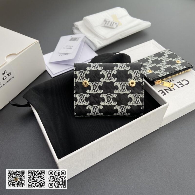 Celine TRIOMPHE短版钱包 - Image 2