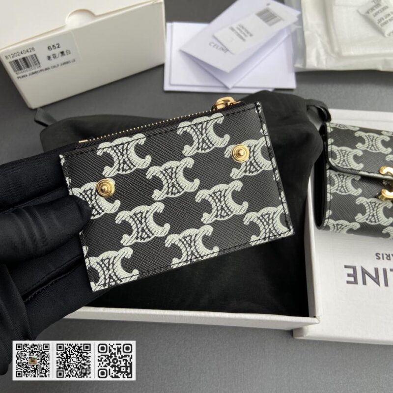 Celine TRIOMPHE短版钱包 - Image 7
