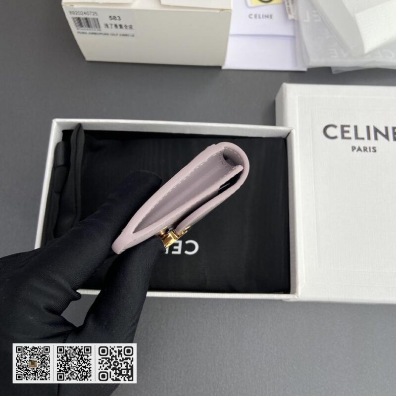 Celine TRIOMPHE翻盖卡包 - Image 4