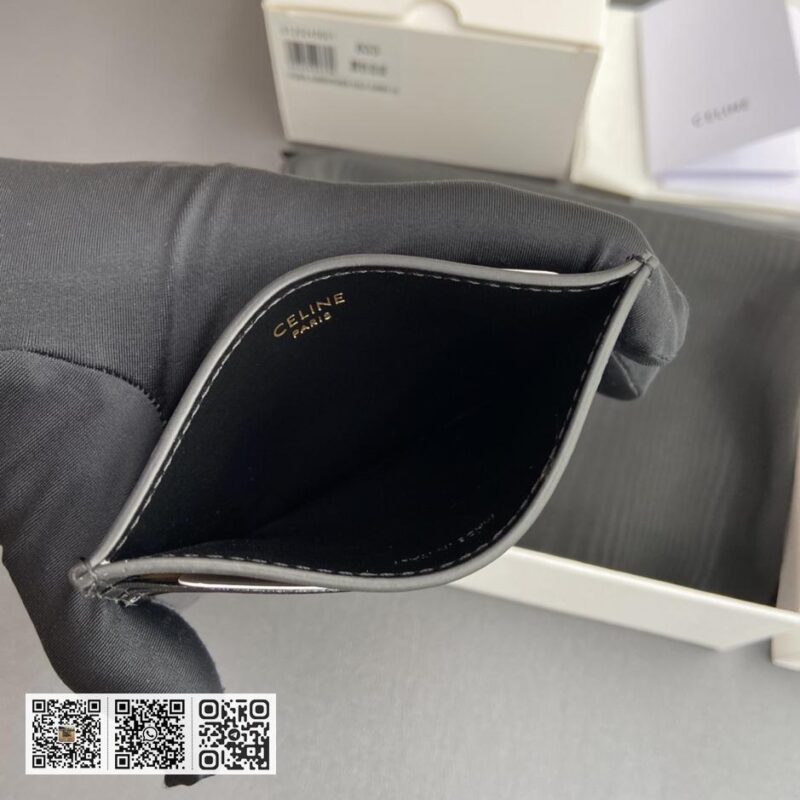 Celine TRIOMPHE牛皮卡包 - Image 8