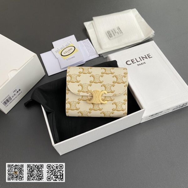 Celine TRIOMPHE短版钱包