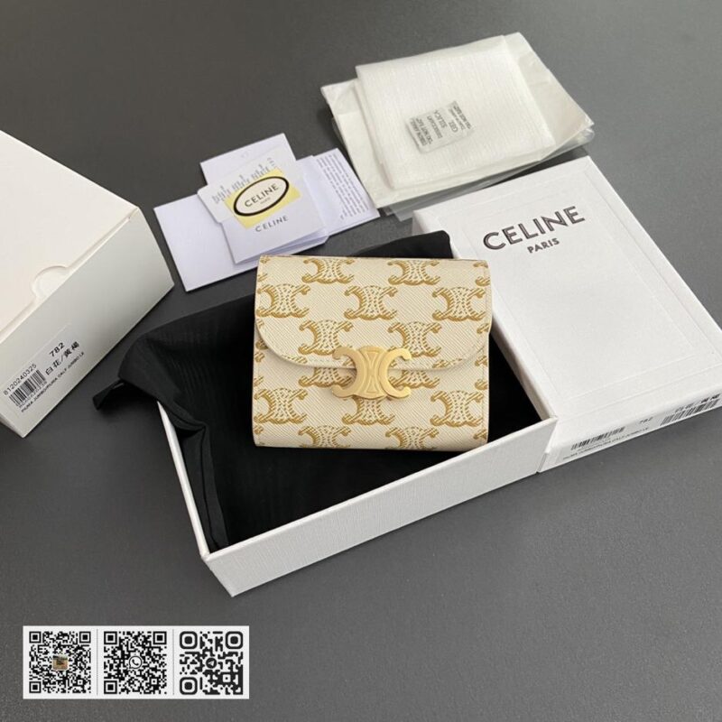 Celine TRIOMPHE短版钱包