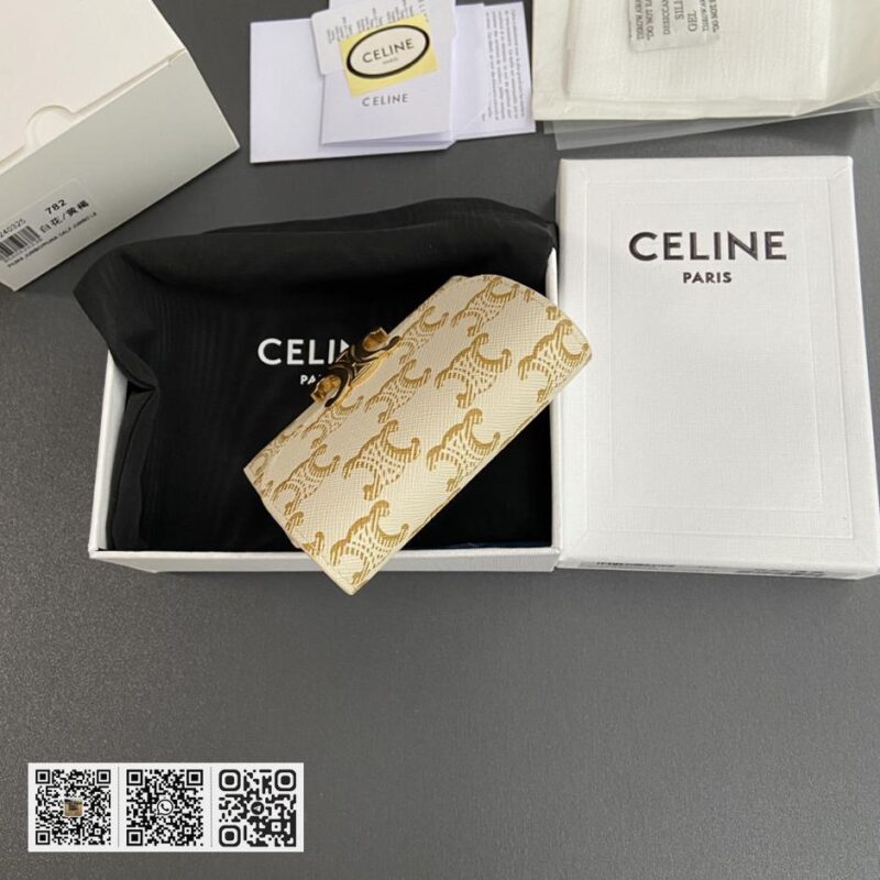 Celine TRIOMPHE短版钱包 - Image 4