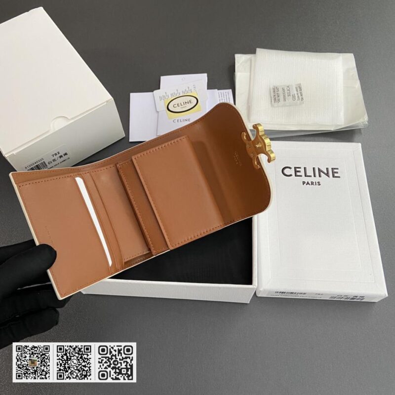 Celine TRIOMPHE短版钱包 - Image 6