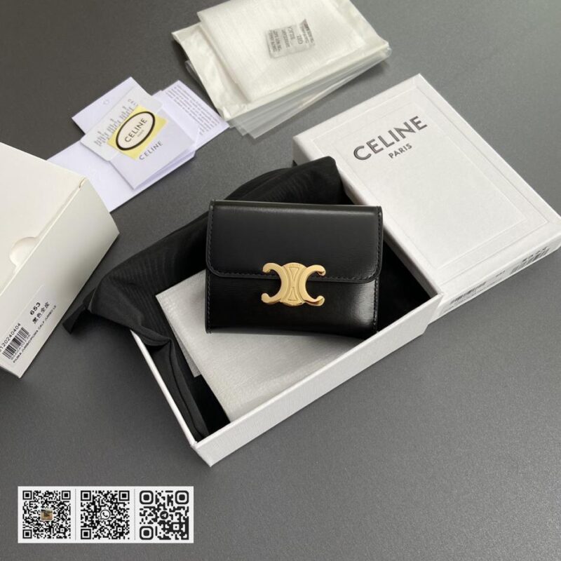 Celine TRIOMPHE短版钱包