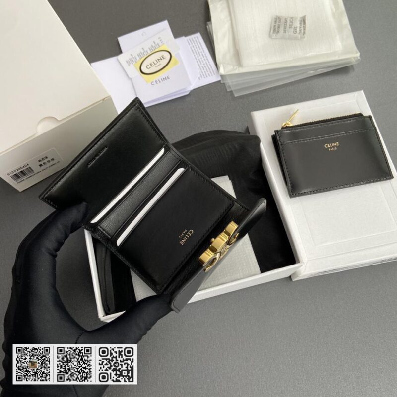 Celine TRIOMPHE短版钱包 - Image 8