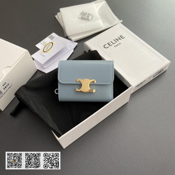 Celine TRIOMPHE短版钱包