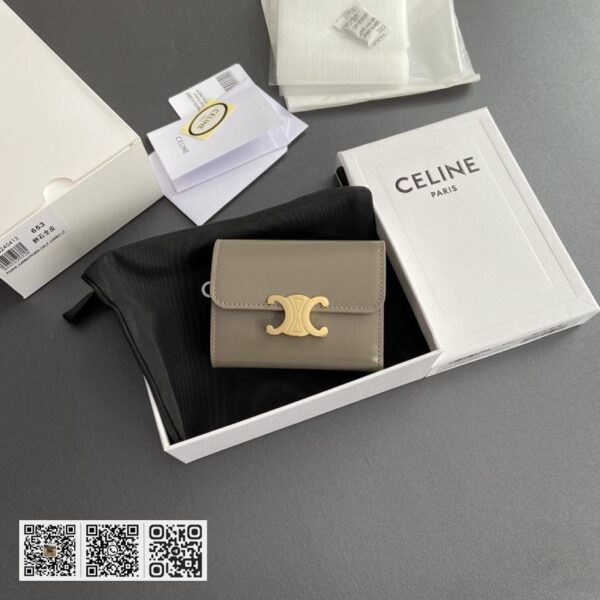 Celine TRIOMPHE短版钱包