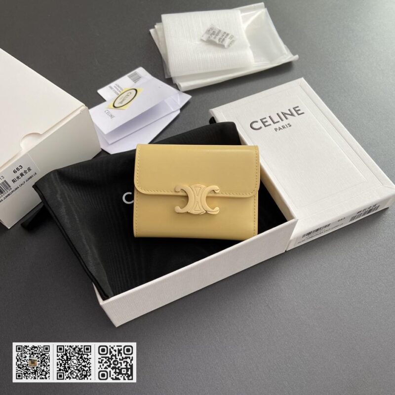 Celine TRIOMPHE短版钱包