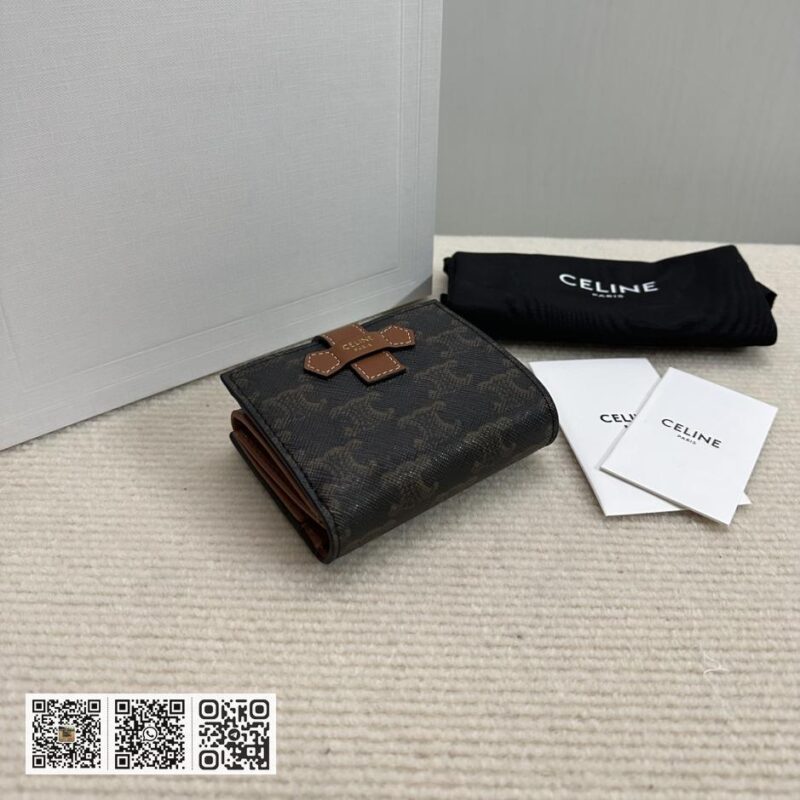 Celine羊皮钱包 - Image 3