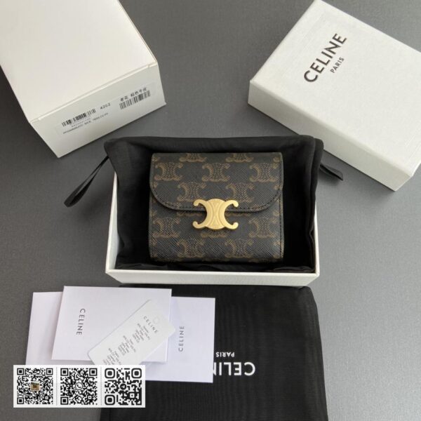 Celine TRIOMPHE短版钱包