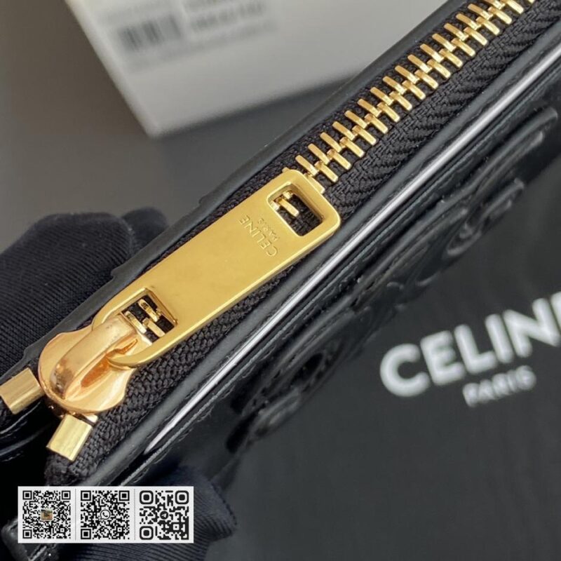 Celine TRIOMPHE牛皮卡包 - Image 7