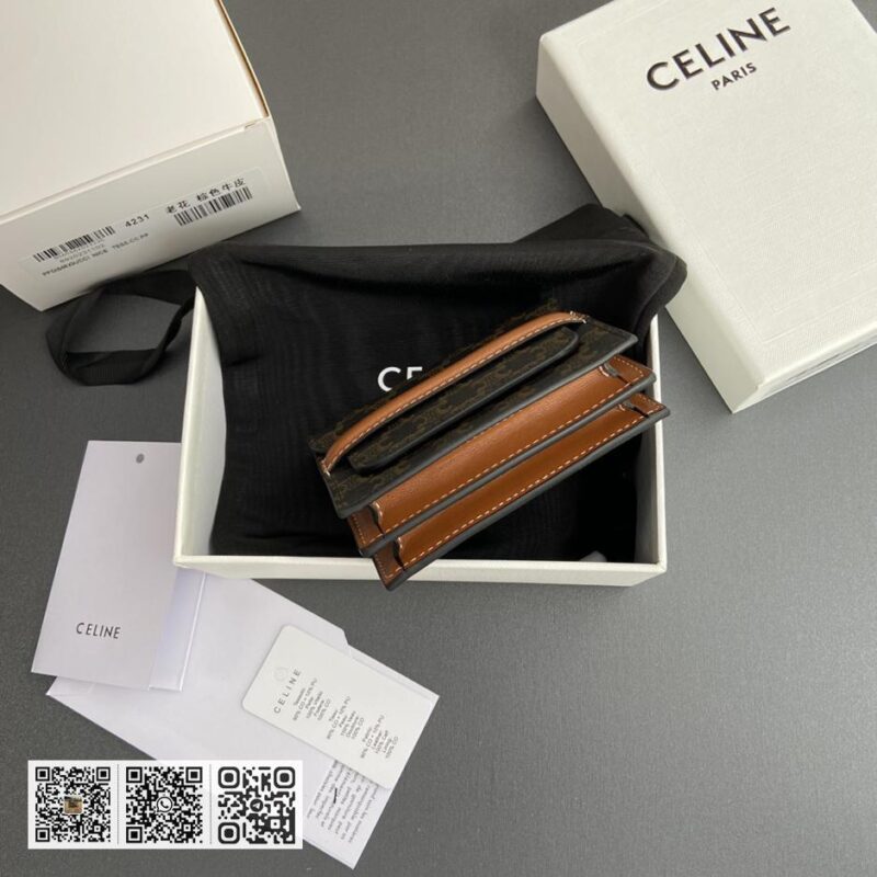 Celine TRIOMPHE卡包名片包 - Image 3