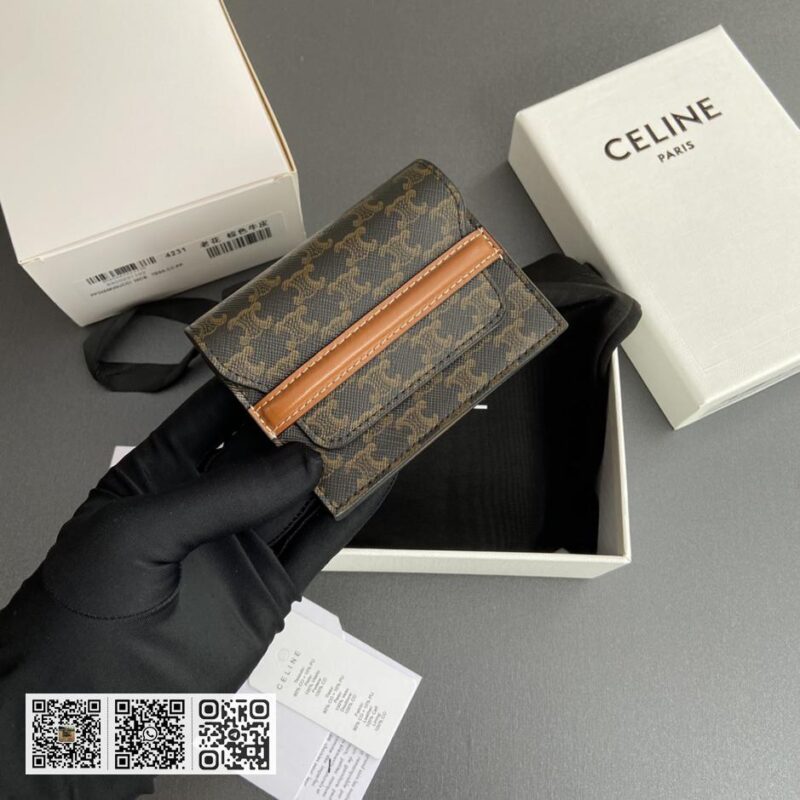 Celine TRIOMPHE卡包名片包 - Image 6