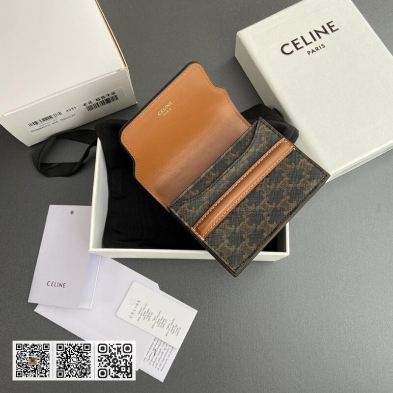 Celine TRIOMPHE卡包名片包 - Image 7