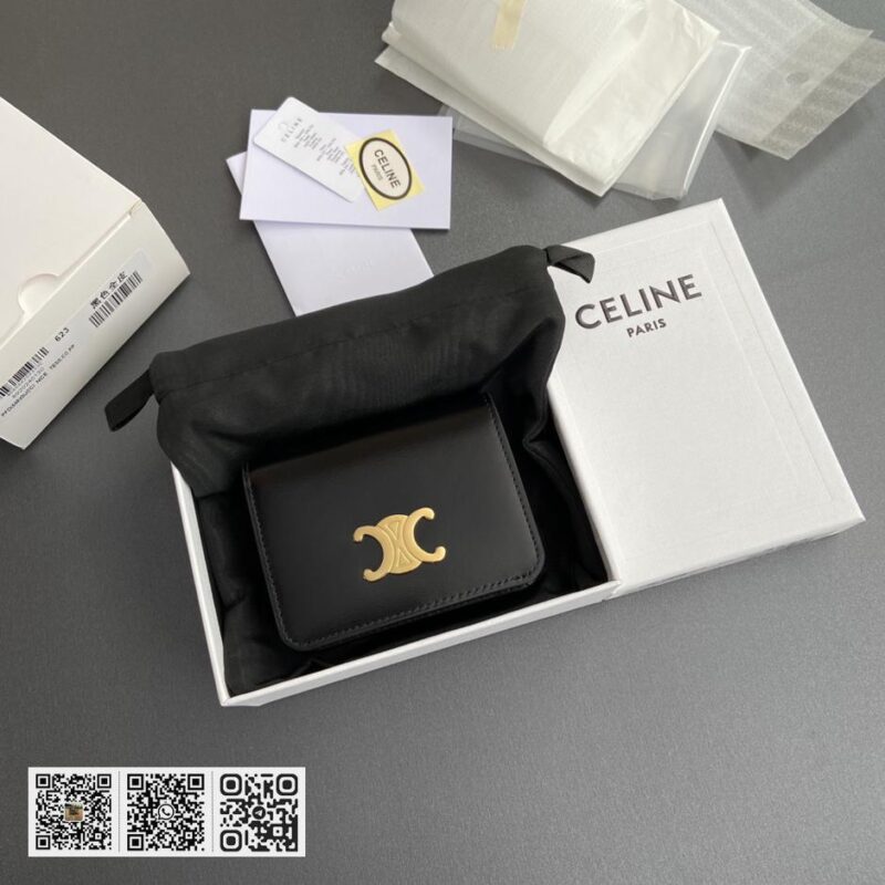 Celine TRIOMPHE短版钱包