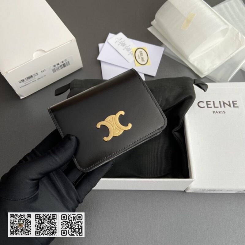 Celine TRIOMPHE短版钱包 - Image 9