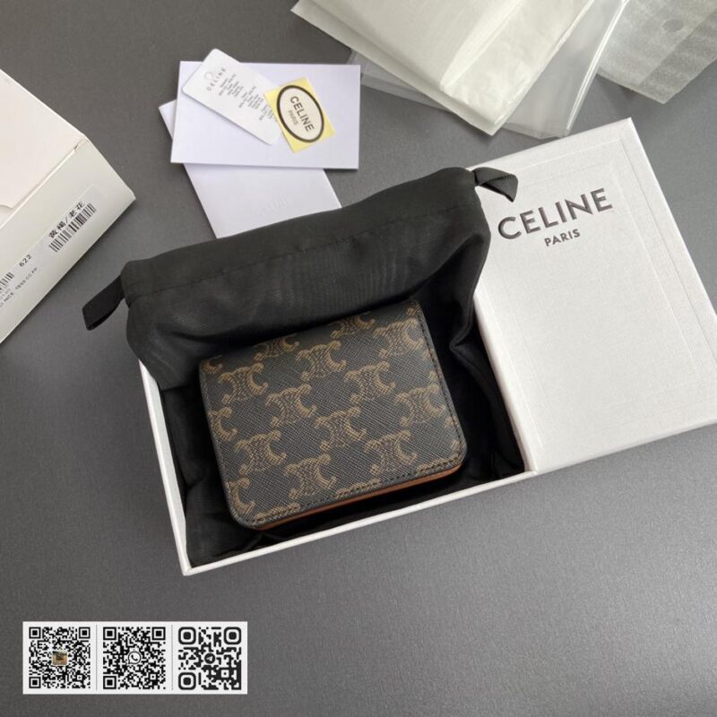 Celine TRIOMPHE短版钱包 - Image 2