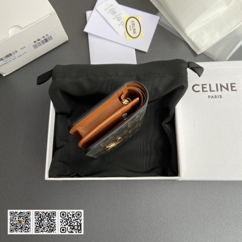 Celine TRIOMPHE短版钱包 - Image 5