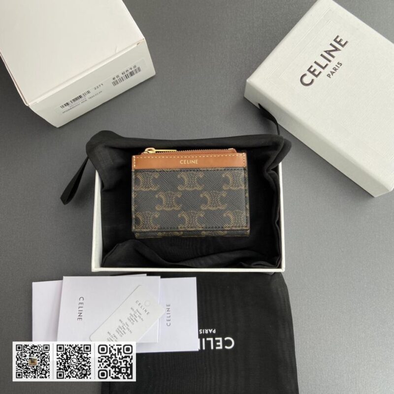 Celine TRIOMPHE短版钱包 - Image 2