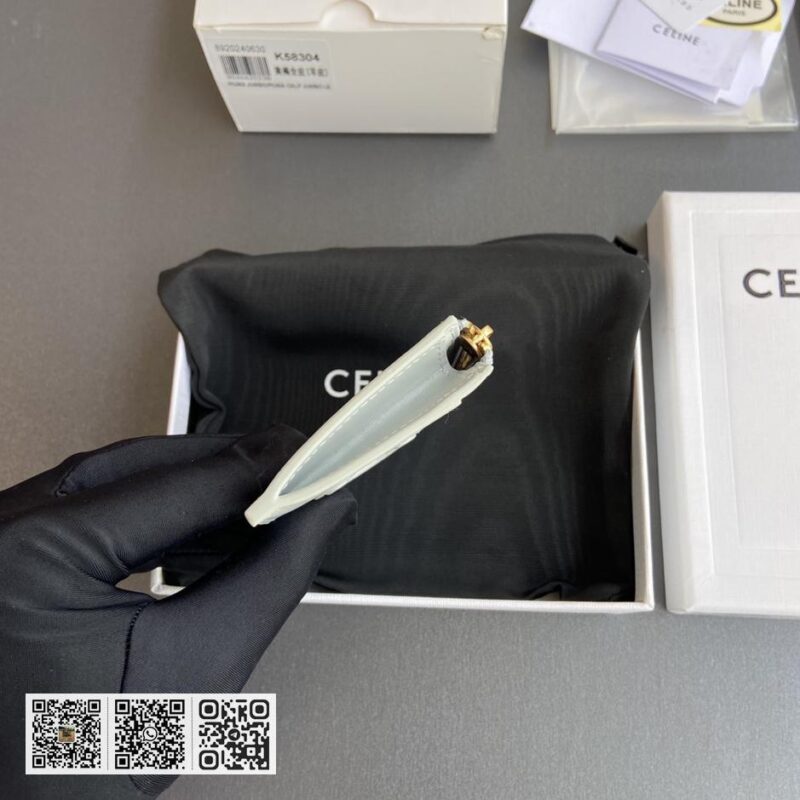 Celine TRIOMPHE牛皮卡包 - Image 4