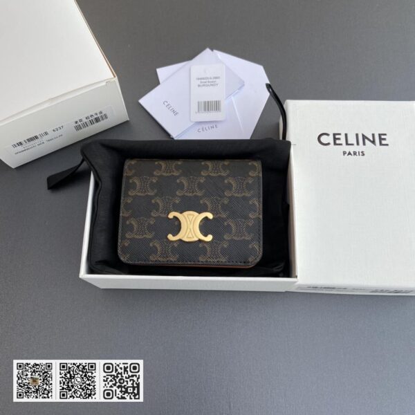 Celine TRIOMPHE短版钱包