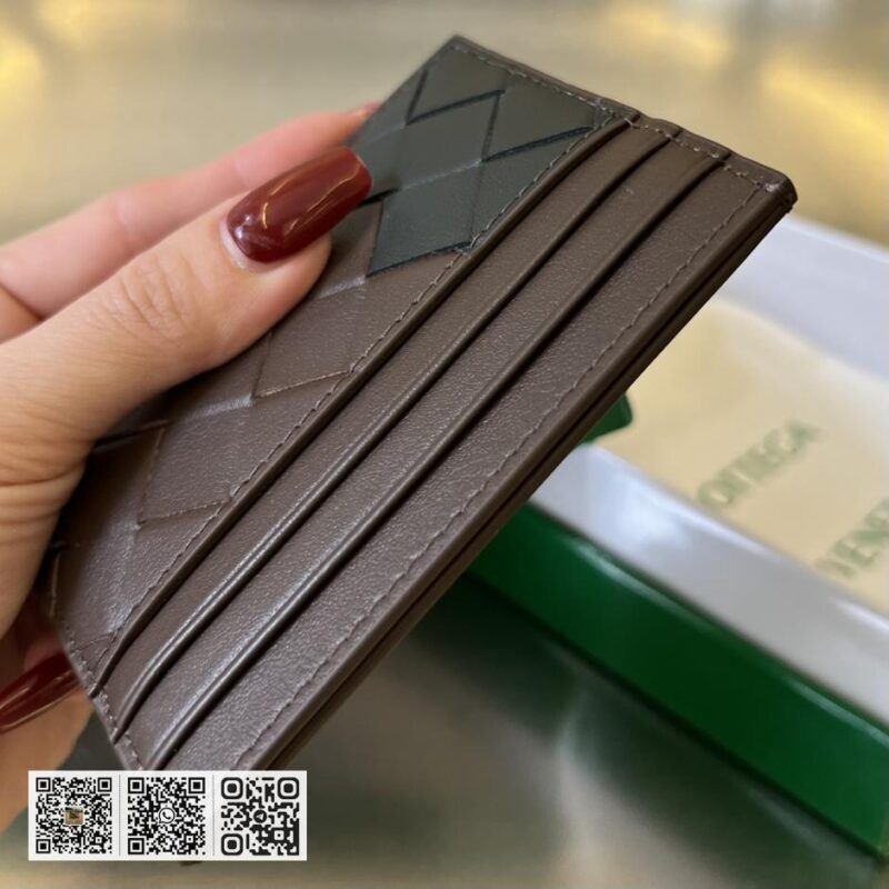 顶级版BV 拼色卡包 - Image 3