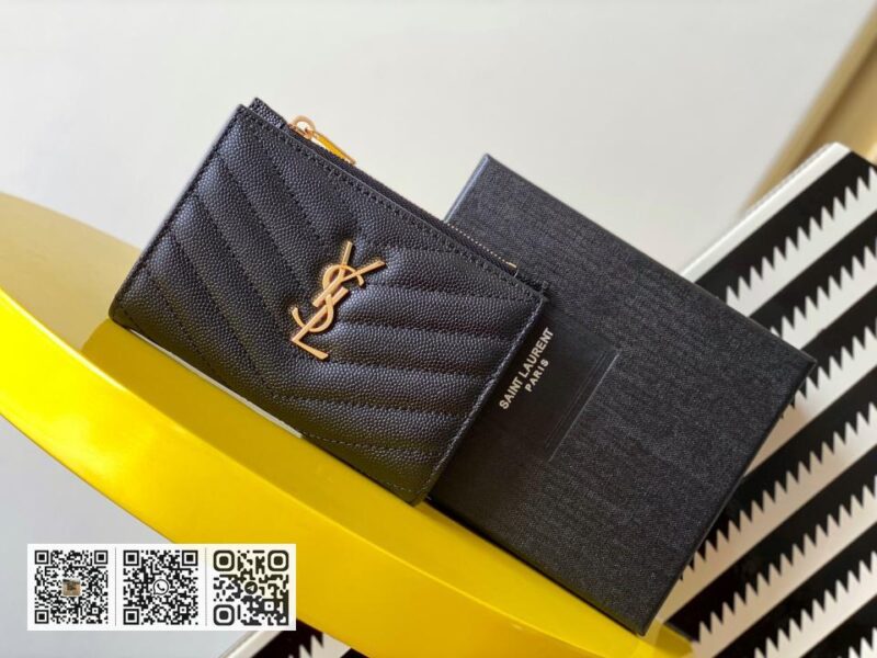 YSL拉链钱包