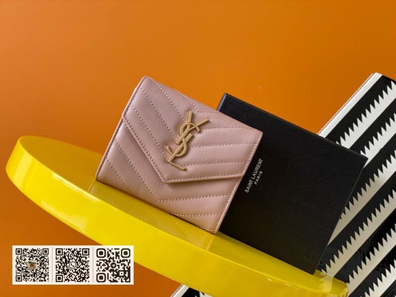 YSL三折钱包