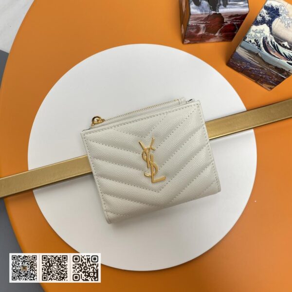 YSL拉链钱包