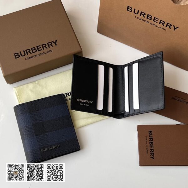 Burberry London 短夹皮夹