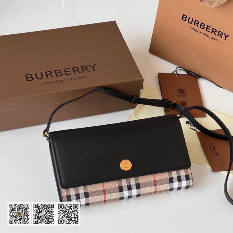 Burberry Vintage 拼皮Penny 包