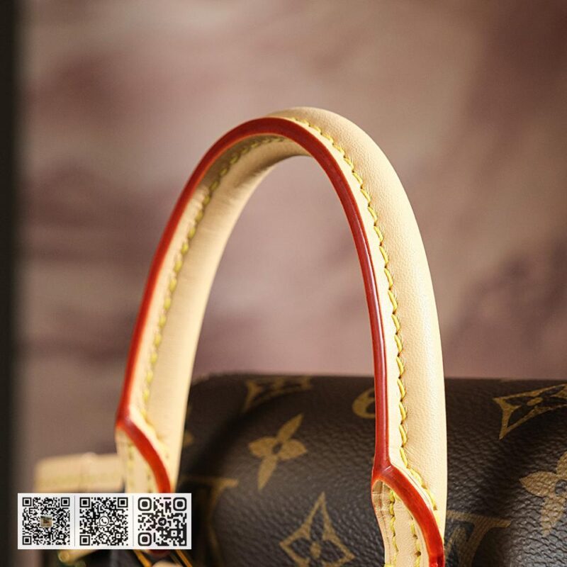 LV正品皮免检版 LV芯片菱形跳动码双肩包 - Image 14
