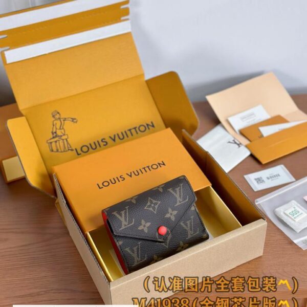 A级全钢版 LV M41938红色皮扣