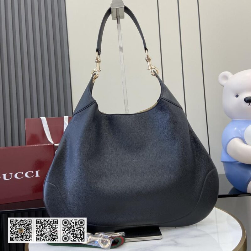 《配全套原厂绿色礼品袋》Gucci Body双锁扣中型单背包