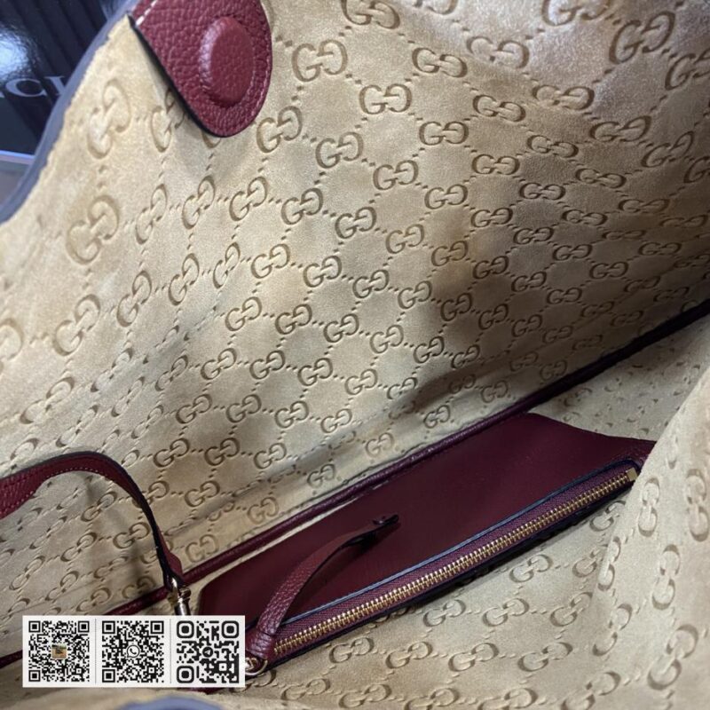 《配全套原厂绿色礼品袋》Gucci Body双锁扣中型单背包 - Image 7
