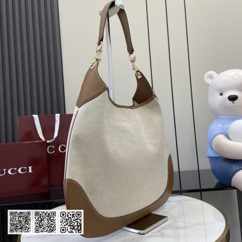 《配全套原厂绿色礼品袋》Gucci Body双锁扣中型单背包 - Image 3