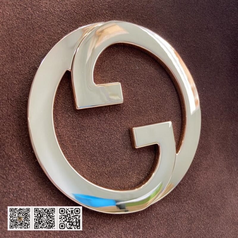 《配全套原厂绿色礼品袋》Gucci Blondie系列大号托特包 - Image 5
