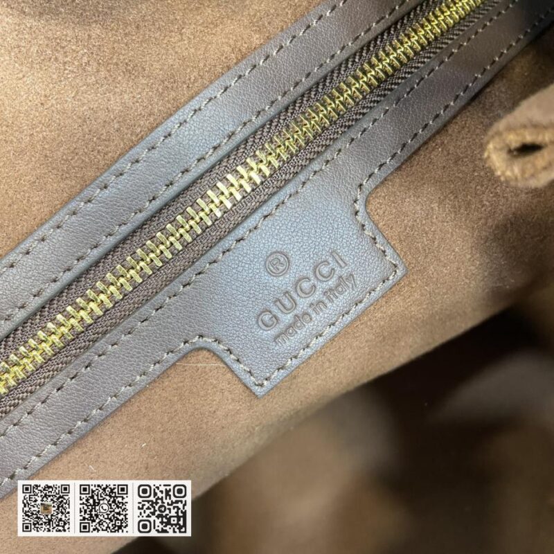 《配全套原厂绿色礼品袋》Gucci Blondie系列大号托特包 - Image 9