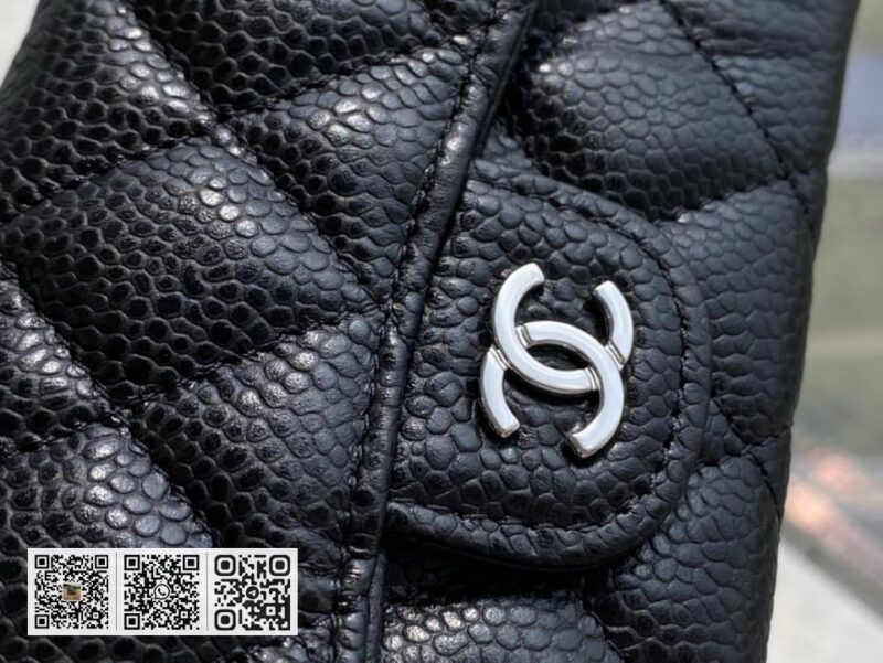 正品皮 Chanel ClasicFlap 经典卡包 - Image 11