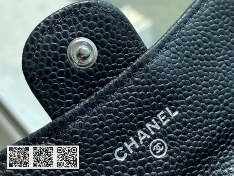 正品皮 Chanel ClasicFlap 经典卡包 - Image 13