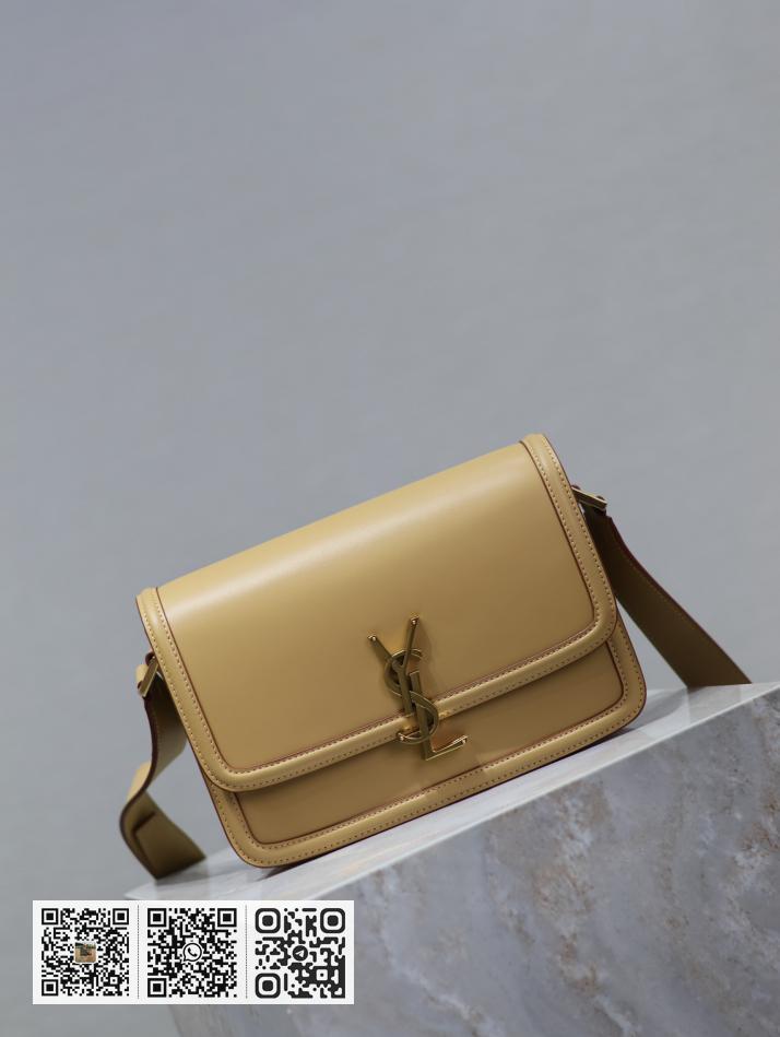 SAINT LAURENT 杏色男款版本SOLFERINO BOX - Image 2