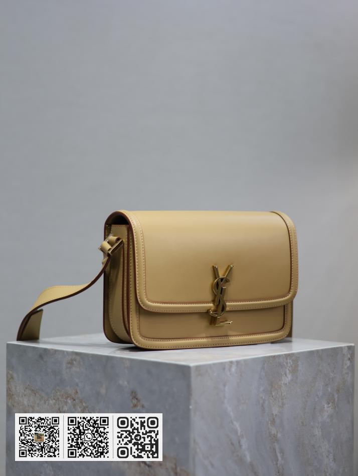 SAINT LAURENT 杏色男款版本SOLFERINO BOX - Image 4