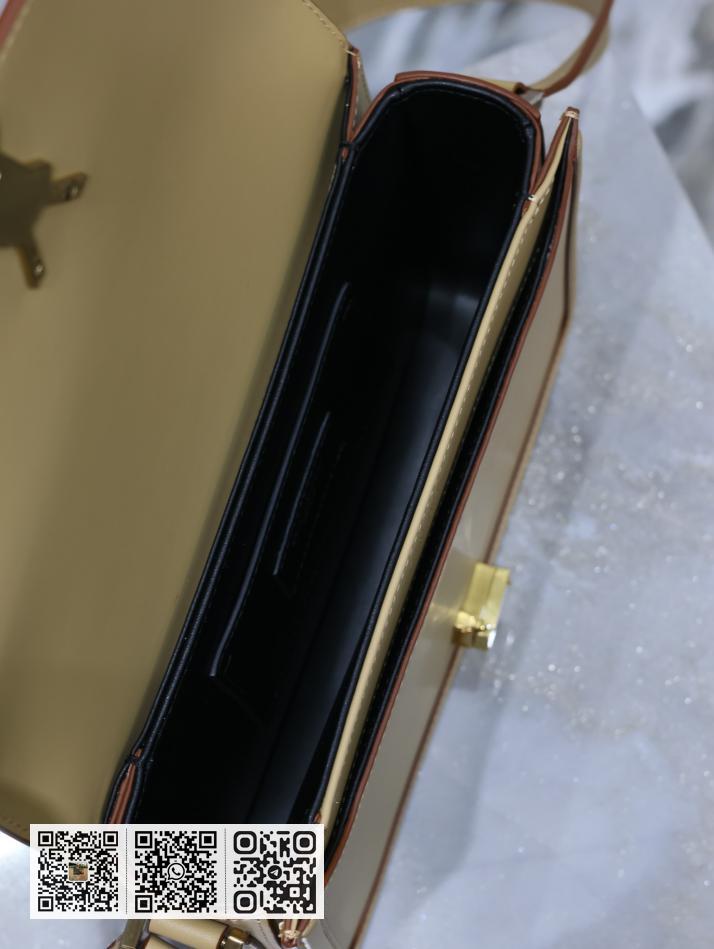 SAINT LAURENT 杏色男款版本SOLFERINO BOX - Image 8