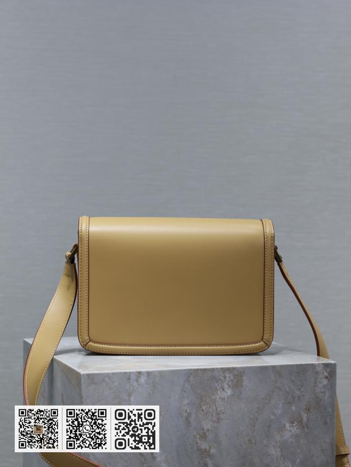 SAINT LAURENT 杏色男款版本SOLFERINO BOX - Image 9