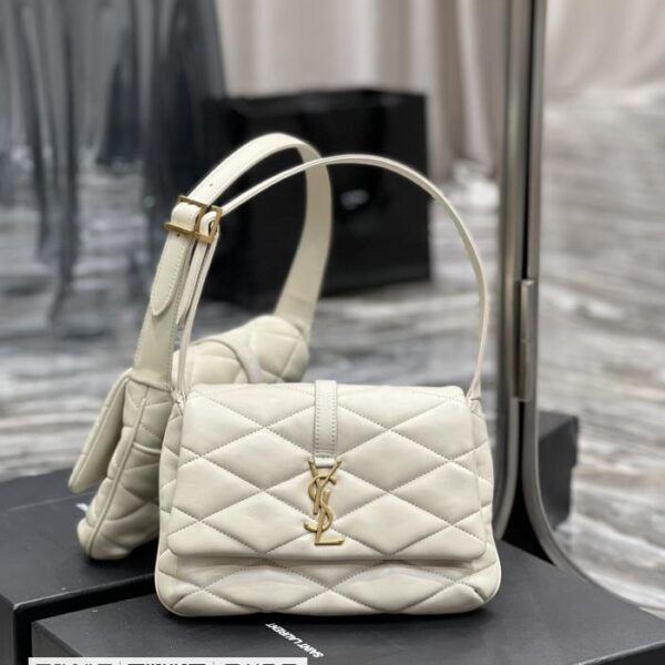 SAINT LAURENT LE 57系列绗缝腋下包，
