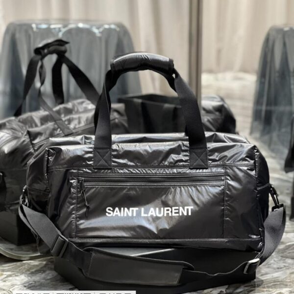 SAINT LAURENT 尼龙旅行手提袋