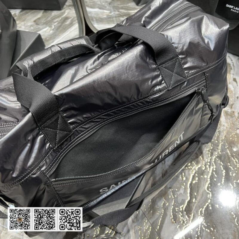 SAINT LAURENT 尼龙旅行手提袋 - Image 7
